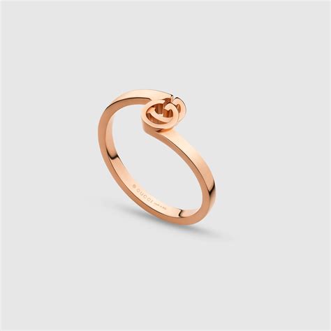 gucci gg ring in rose gold|gucci blind for love ring.